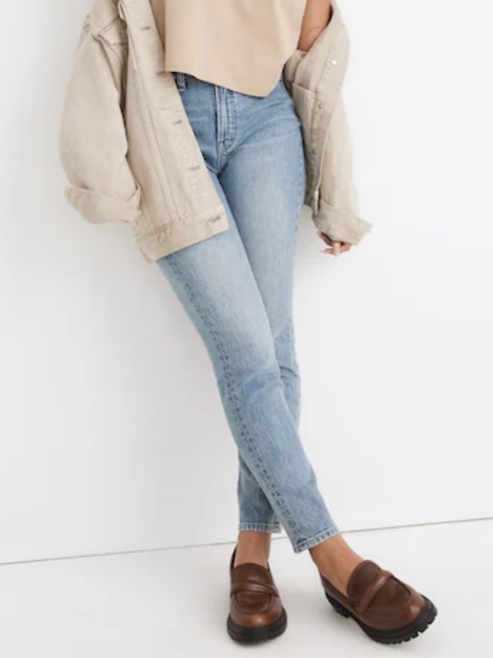 Madewell The Petite Curvy Perfect Vintage Jean  Size 28P - Picture 10 of 10